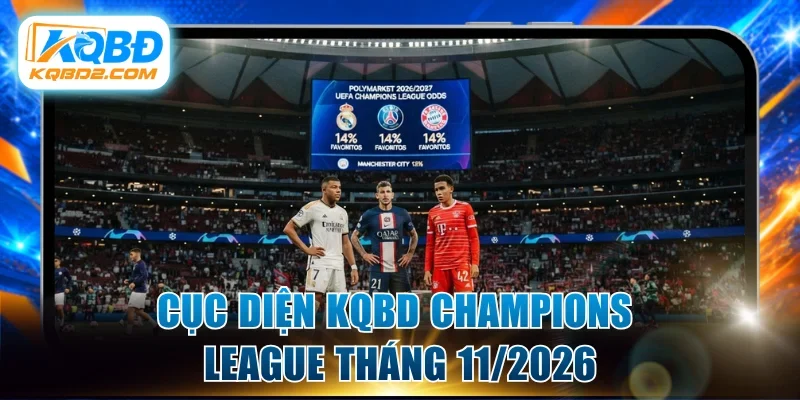 Cục diện kqbd Champions League tháng 11/2026