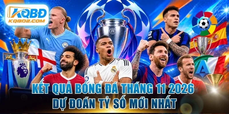 kết quả bóng đá tháng 11 2026