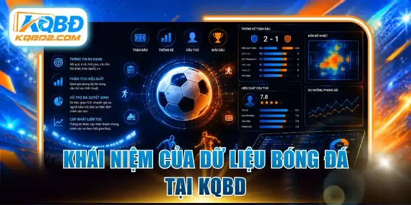 Khái niệm của dữ liệu bóng đá tại KQBD