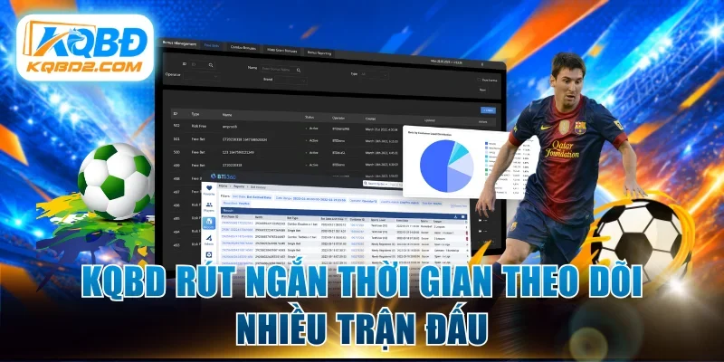 KQBD rút ngắn thời gian theo dõi nhiều trận đấu