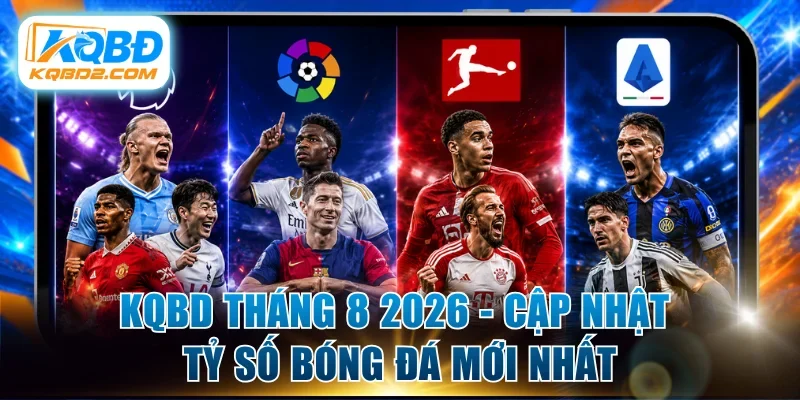 kqbd tháng 8 2026