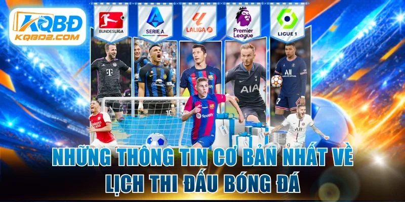 Những thông tin sơ lược nhất về lịch thi đấu bóng đá