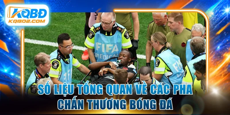 Số liệu tổng quan về các pha chấn thương bóng đá
