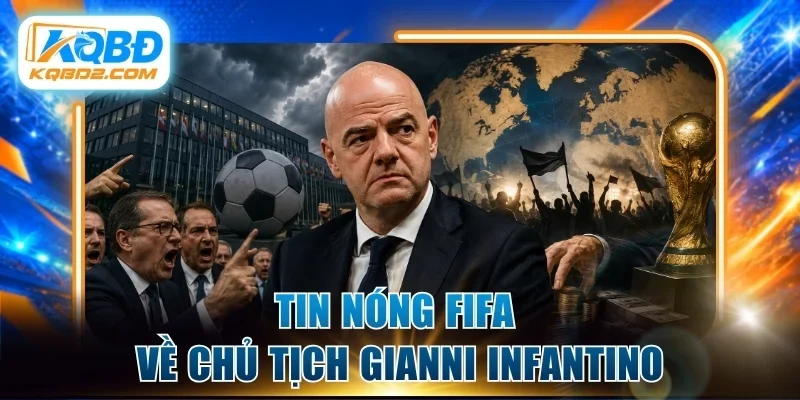 Tin nóng FIFA về chủ tịch Gianni Infantino