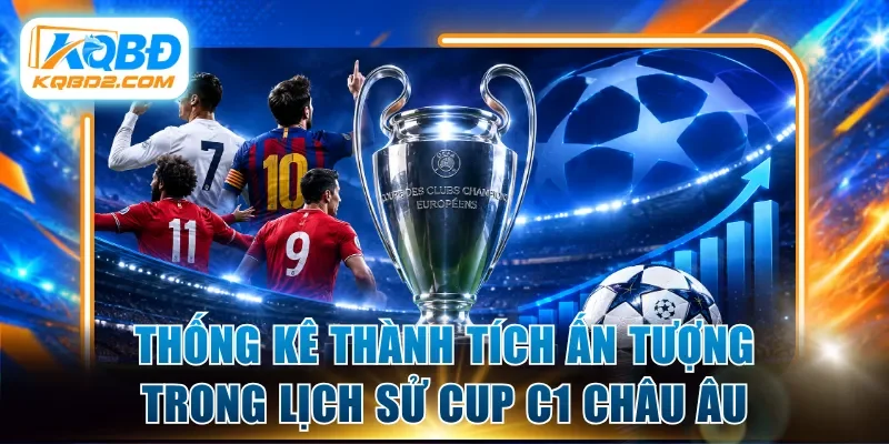 Cập nhật thống kê thành tích ấn tượng trong lịch sử Cup C1 Châu Âu