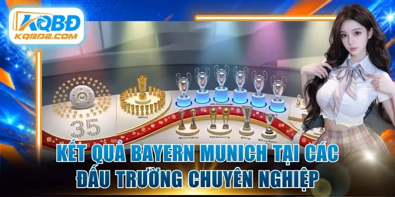 Kết quả Bayern Munich tại các đấu trường chuyên nghiệp
