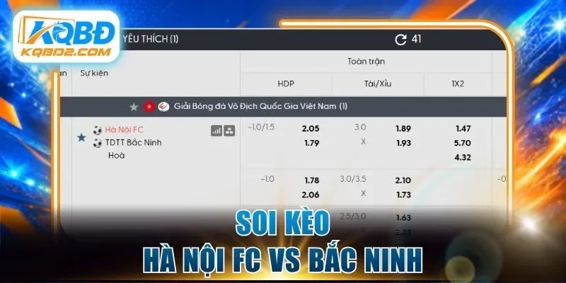 Soi kèo Hà Nội FC vs Bắc Ninh cùng chuyên gia